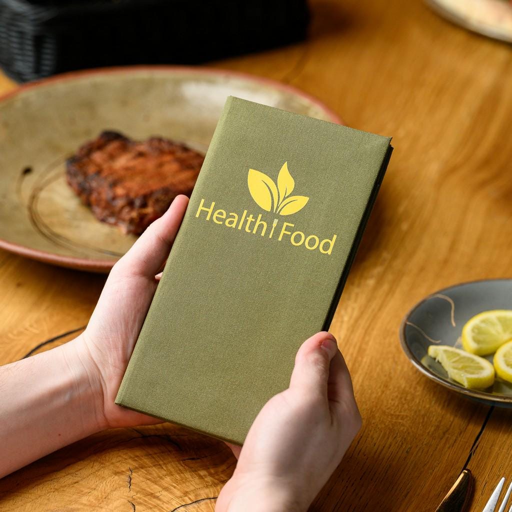 Personalized Server Book for Waitstaff – Custom Fabric Waitress Organizer with Pockets