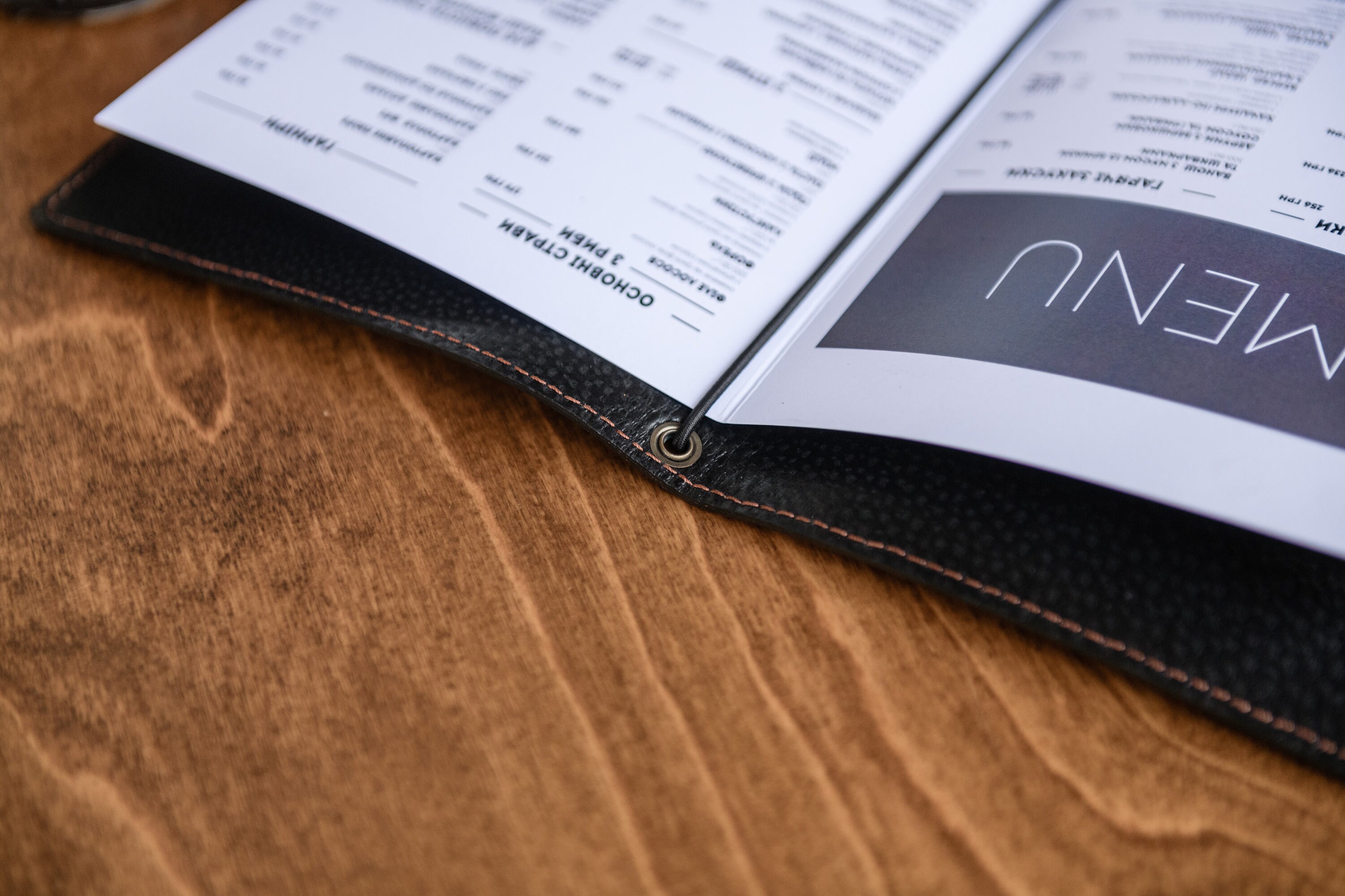 Speisekarten Gastronomie A4 Menühalter, A4, Anpass Produktbild-Vorschau 12