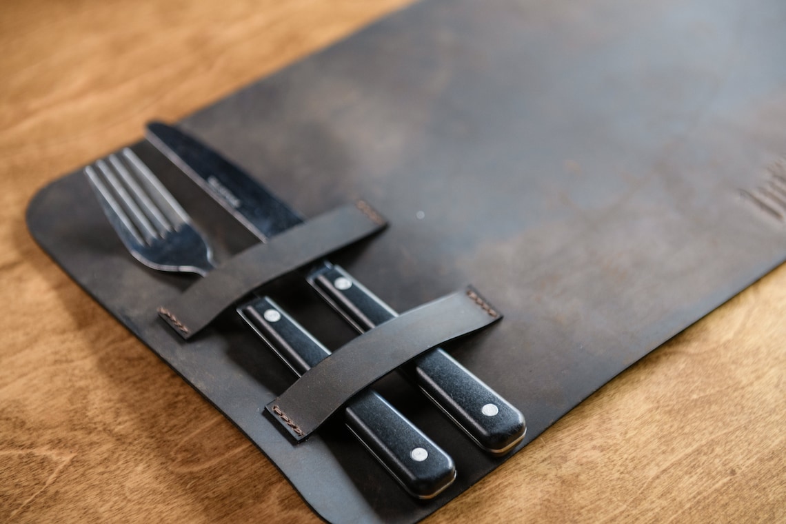 Custom Leather Placemat Restaurant Table Mat With Etsy
