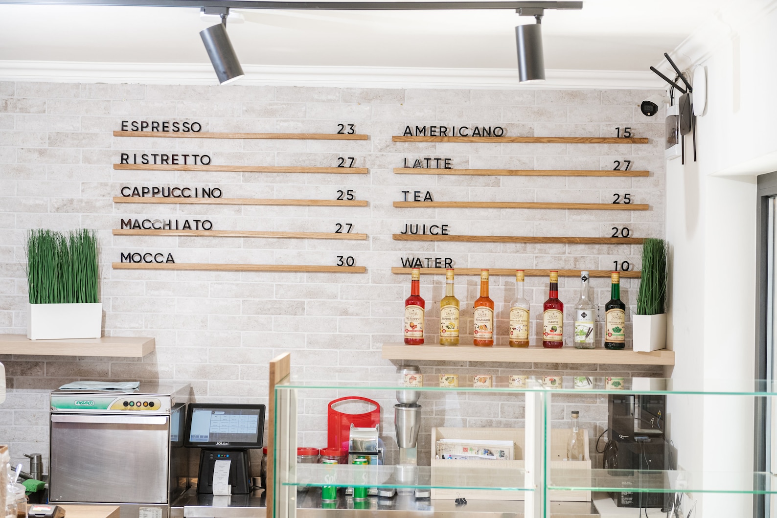 Menu Board Oak Menu Board Wall menu Changeable Letter Etsy