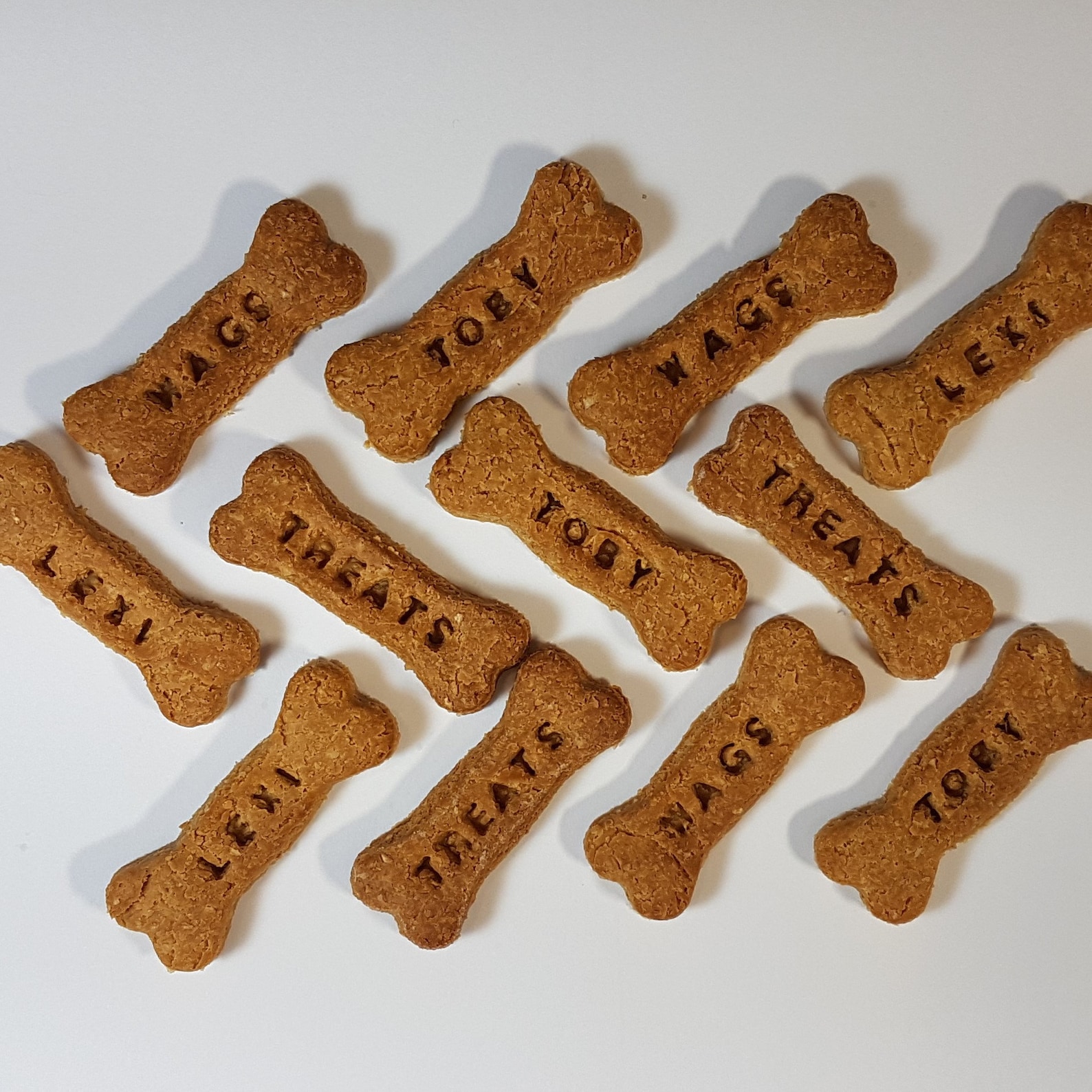 Personalised Dog Bone Treats Delicious Gourmet Custom Biscuits Etsy Australia