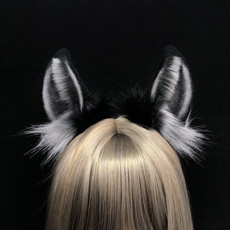 Realistic Black Horse Headbandwhite Horse Headbandbrown Etsy