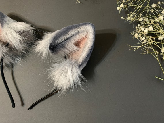 Juego De Borlas De Diadema Con Forma De Orejas De Gato De En Juego De Borlas De Diadema Con Forma De Orejas De Gato De En