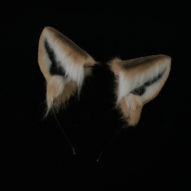 Animal Wolf Ears and Tail Set Cosplaywolf Plush Earsfox Ears Etsy Canada
