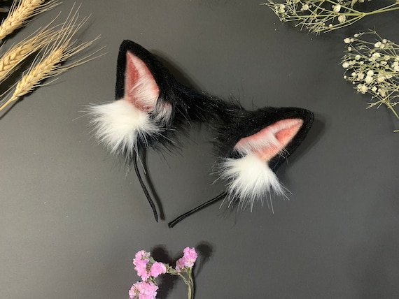 Cat ears headband anime deals