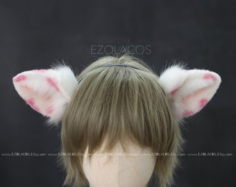 Sheep Ears Headband ,Cow Ears Headband,Plush Animal Sheep/Cow Ears,Halloween Cosplay Beast Ears Gifts,Christmas Gifts