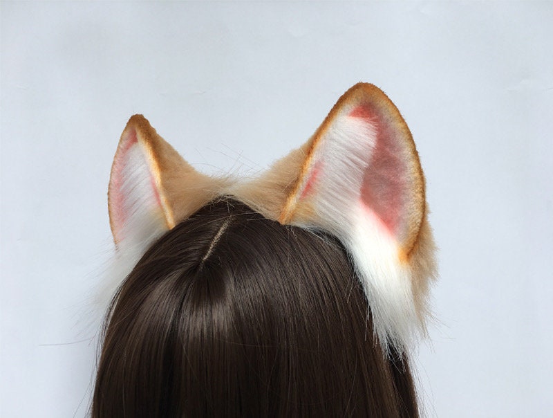 Luxury Cat Earscalico Cat Earscat Ears Headbandcat Ears Etsy
