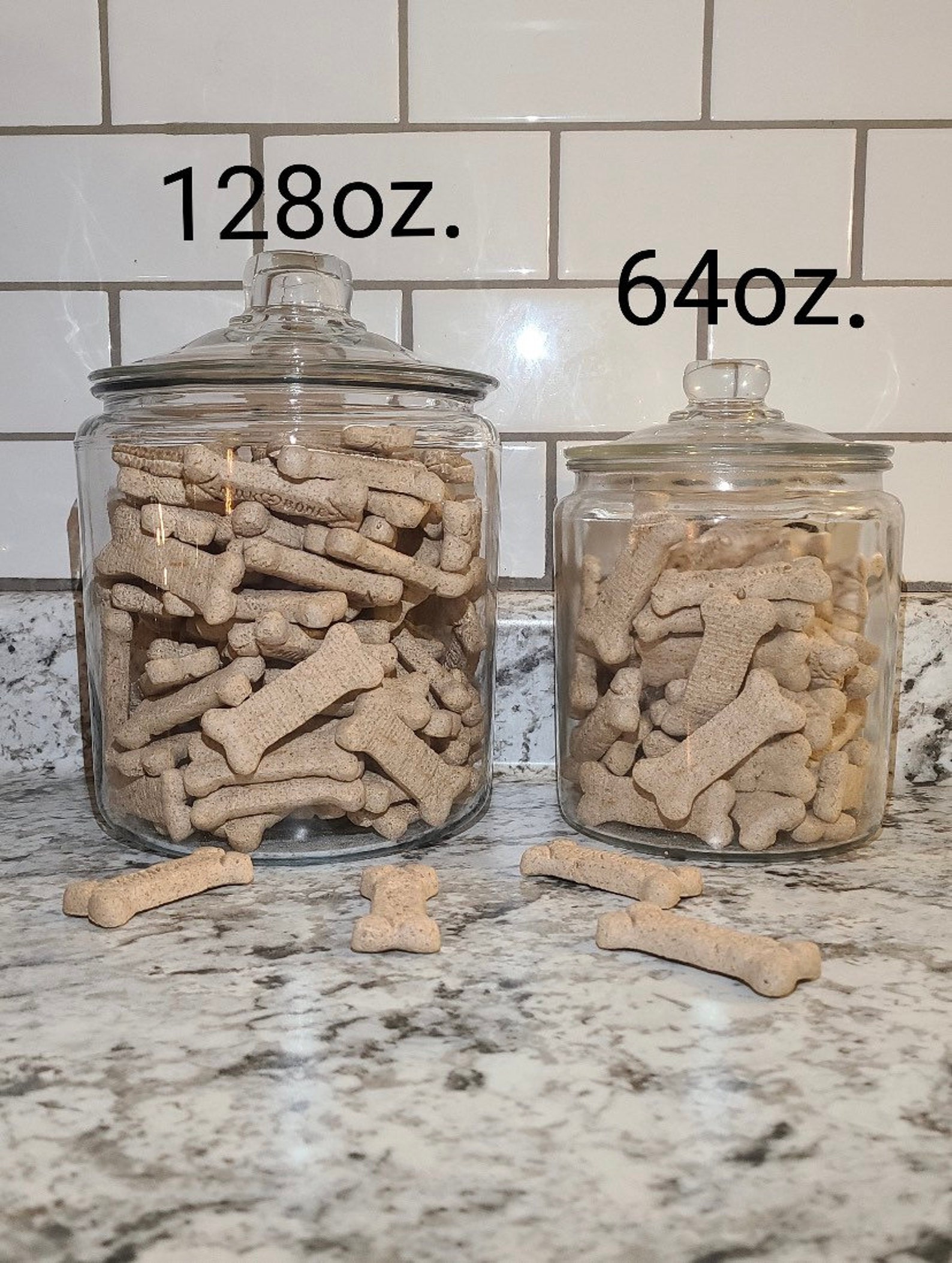 Personalized Dog Treat Jar Dog Treat Storage Dogtreat Etsy