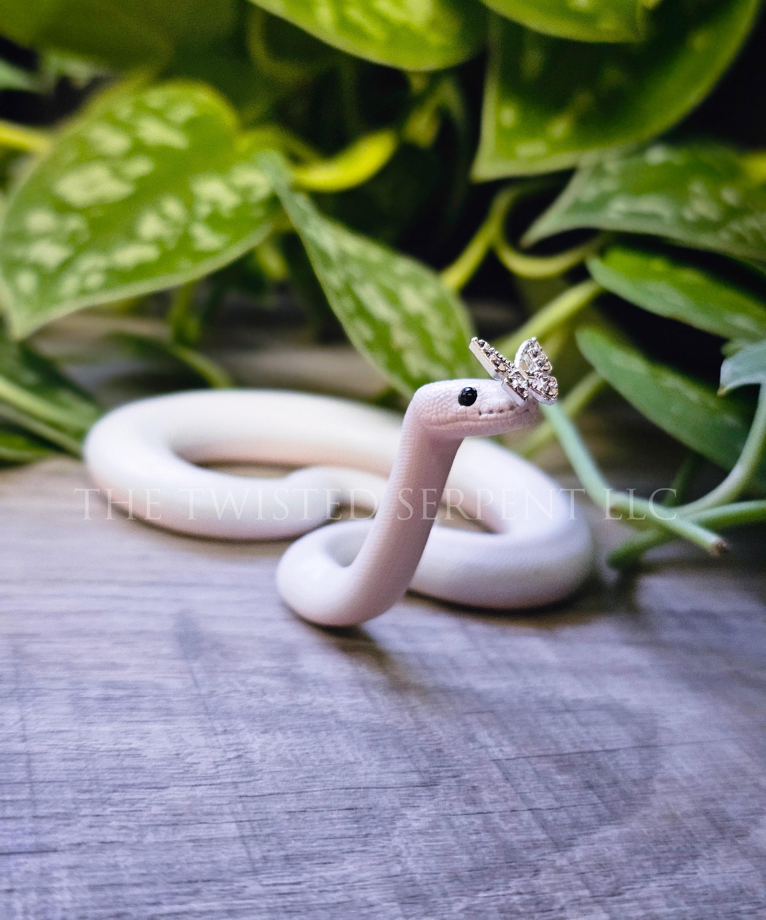 Flutter Periscope | Butterfly Ball Python Snake Pal Figurine | Hand ...