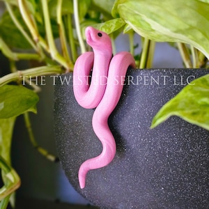 Classic Pot Pal | Handmade Polymer Clay Reptile Decoration