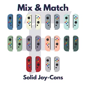 Custom Nintendo Switch Joy-Con Replacement Shell Housing and Battery Tray