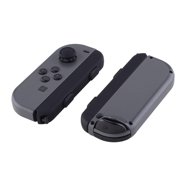 Custom Black Replacement Wriststrap Housing Shell Case for Nintendo Switch Joy-Con/JoyCon Controller