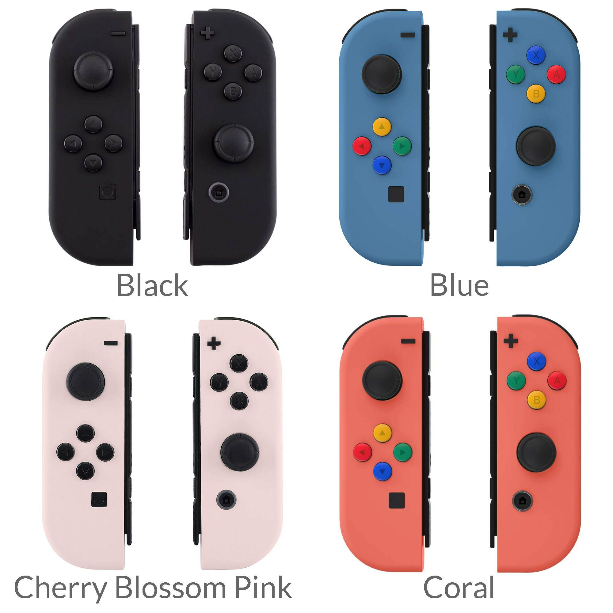 Custom Mix and Match Solid JoyCon/JoyCon Controller Etsy