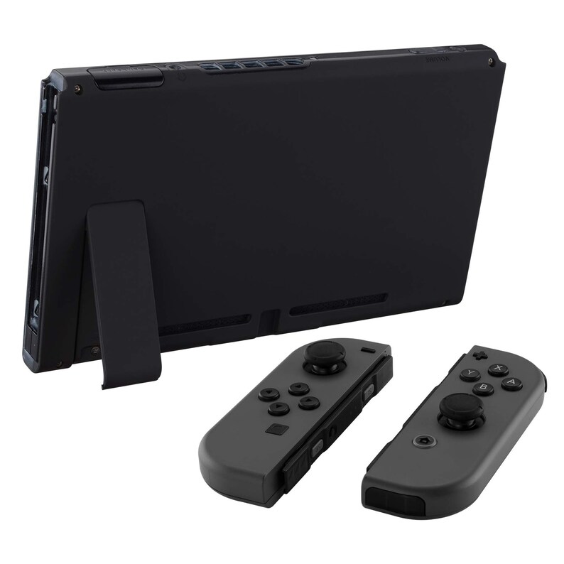 Custom Black Nintendo Switch Console Replacement Backplate Etsy