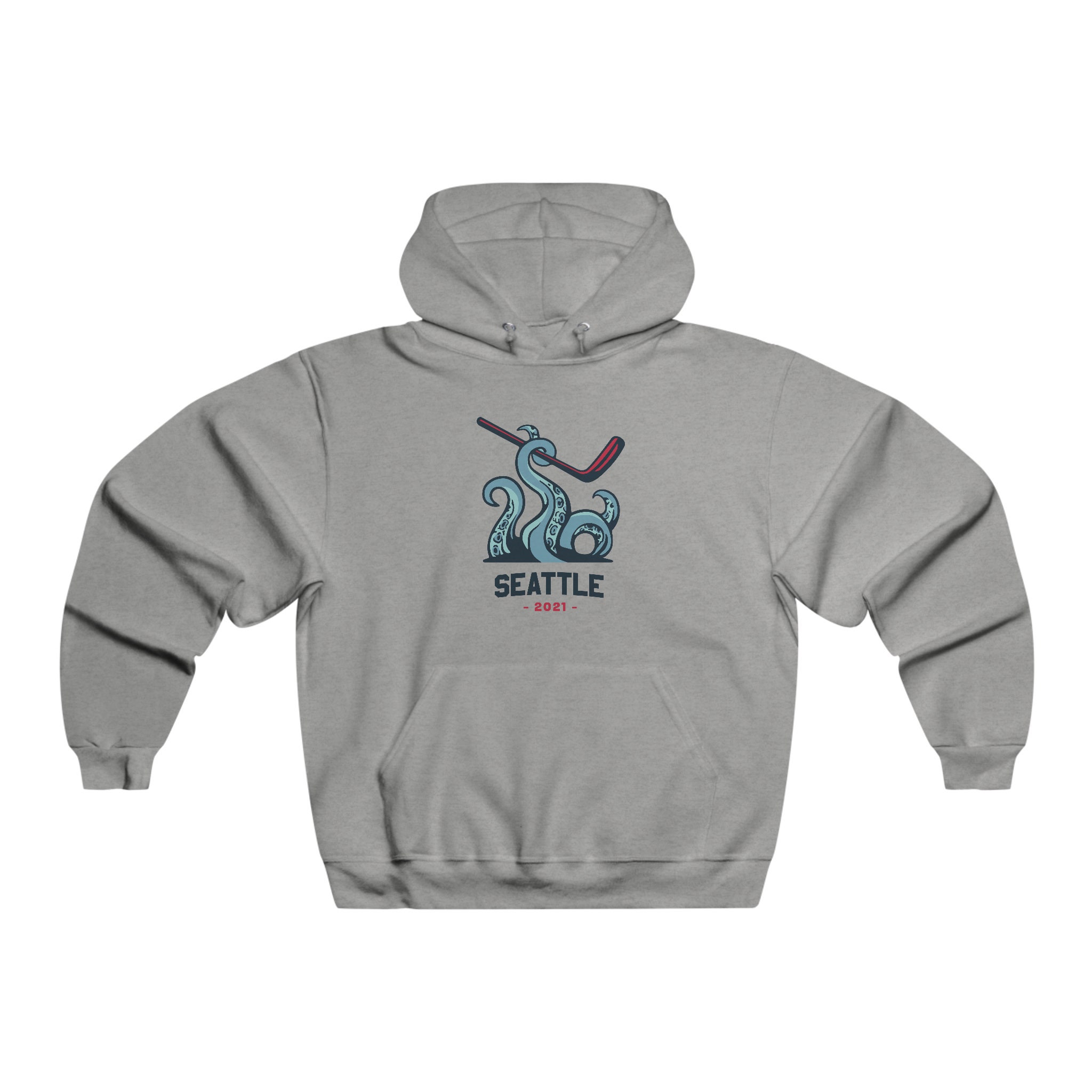 Buy Seattle Kraken Hooded Sweatshirt Kraken Hockey Hoodie NHL Online in  India 