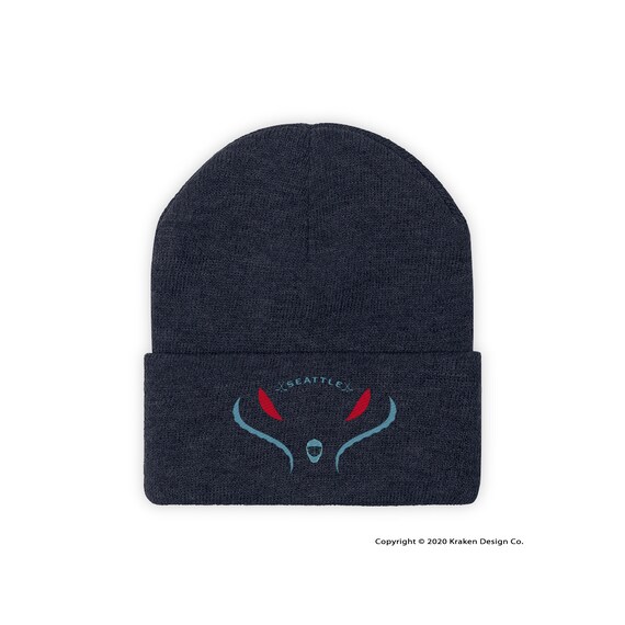 Seattle Kraken Knit Beanie Original 
