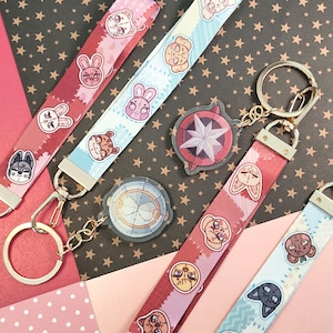 SKZOO and ANITEEZ Lanyard Keychains | Stray Kids, Ateez, Kpop Accessory