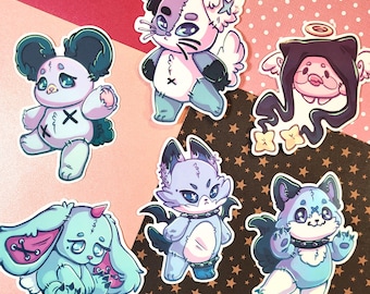 Xdinary Monsters Vinyl Stickers | Xdinary Heroes