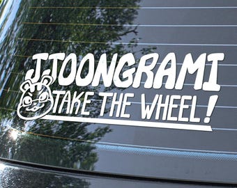 ANITEEZ Take The Wheel! Vinyl Decals | Kpop Car Decal, ATEEZ