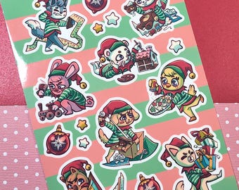 SKZOO Workshop Sticker Sheet | Stray Kids, Kpop, Vinyl Stickers
