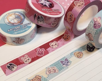 SKZOO and ANITEEZ Washi Tape | Stray Kids, Ateez, Kpop Stationary