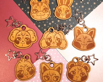 ANITEEZ Wooden Keychains | ATEEZ, Kpop Accessory