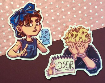 ATEEZ Mingi and Yeosang Vinyl Sticker | Kpop
