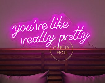 Neon Pink Decor Etsy