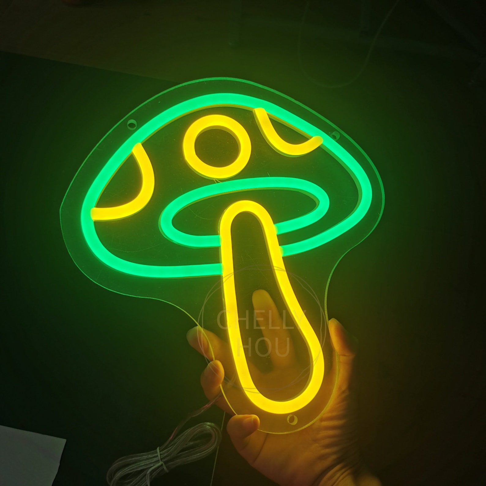 Custom Mushroom Cute Neon Sign Wall Art & Game Room Bedroom - Etsy
