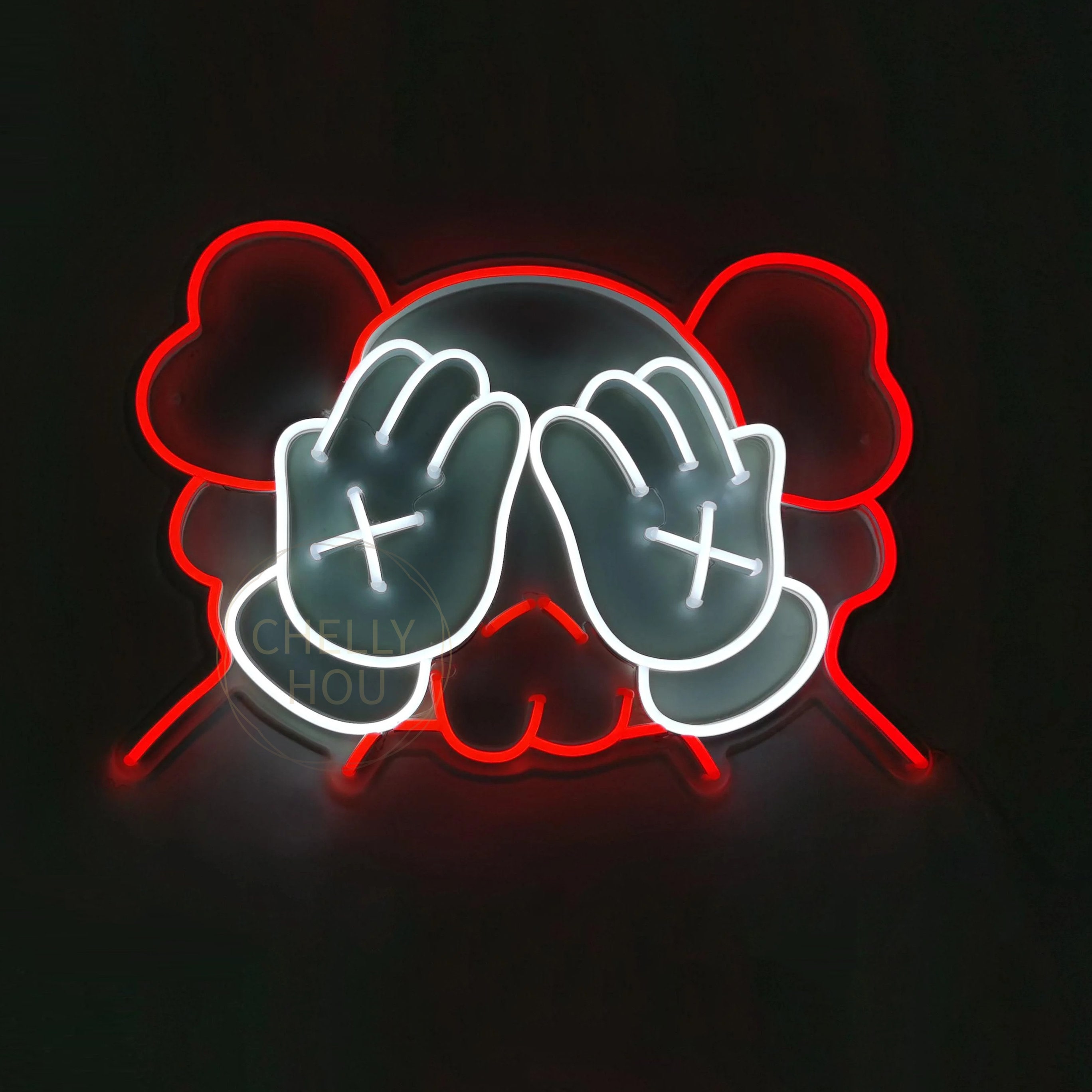 KAWS Neon Sign Custom Neon Sign Neon Sign LED Neon Sign | Etsy