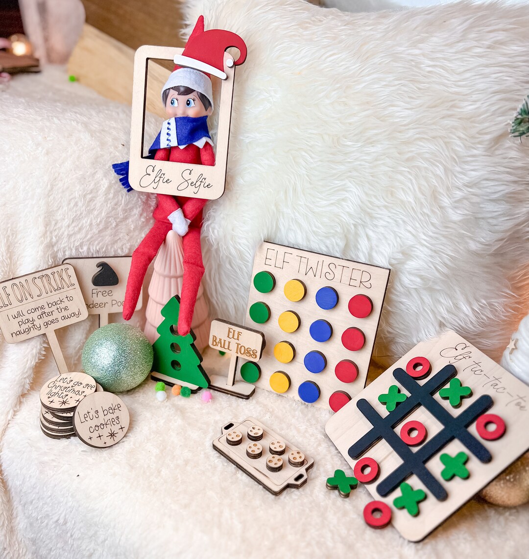 Elf Prop and Activity Kit, Christmas Elf Fun, Kids Elf Kit - Etsy UK