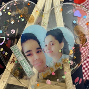 customised resin photo frame