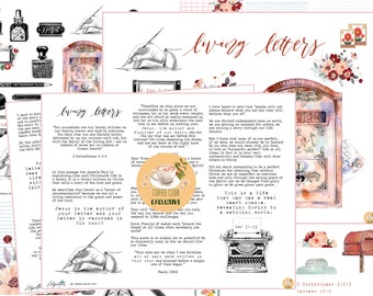Living Letters - A Coffee Club Devotional and Printable
