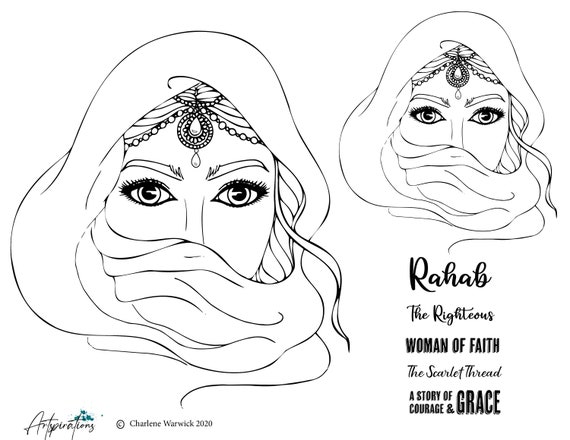 13+ Rahab Coloring Page