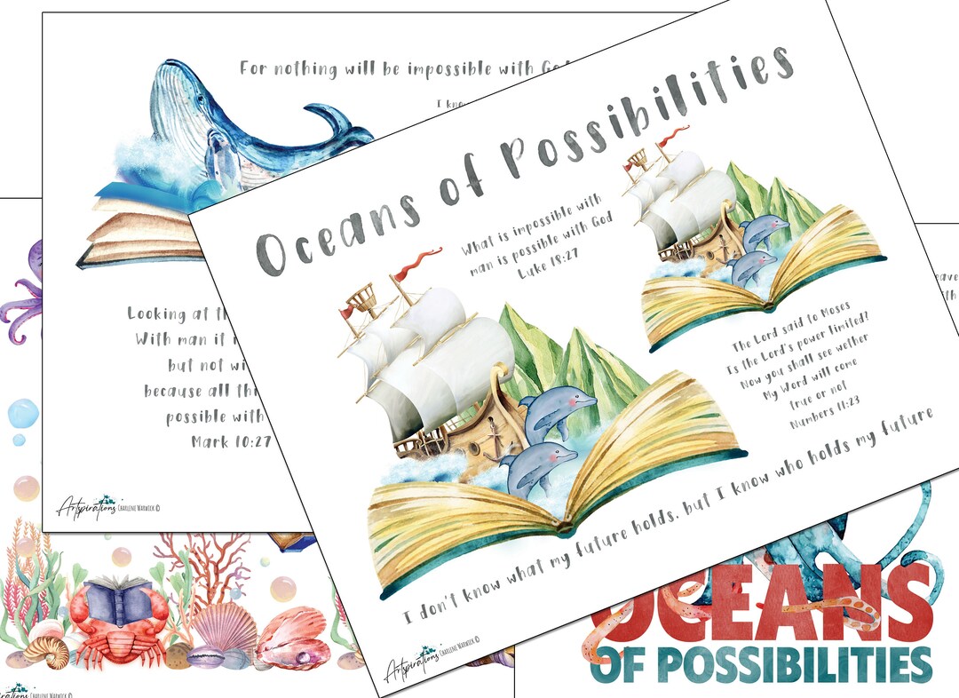 Oceans of Possibilities - Etsy