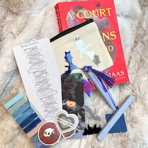 Curated and customized bookish fantasy annotation kit for book lovers bibliophiles, everything but a book set booktok bookstagram librarian