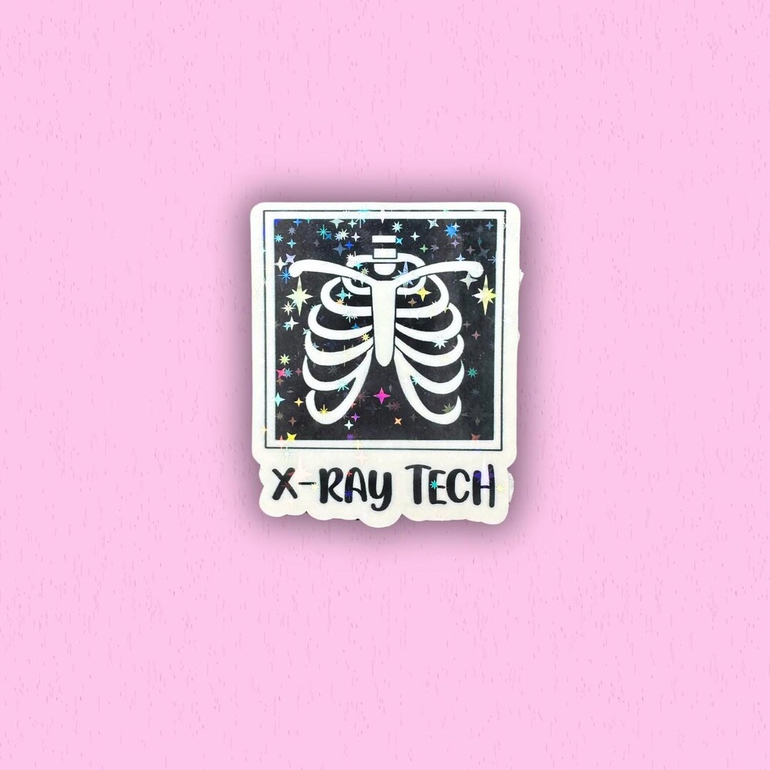 Holographic XRAY Tech Sticker, X-ray Technician Gifts - Etsy