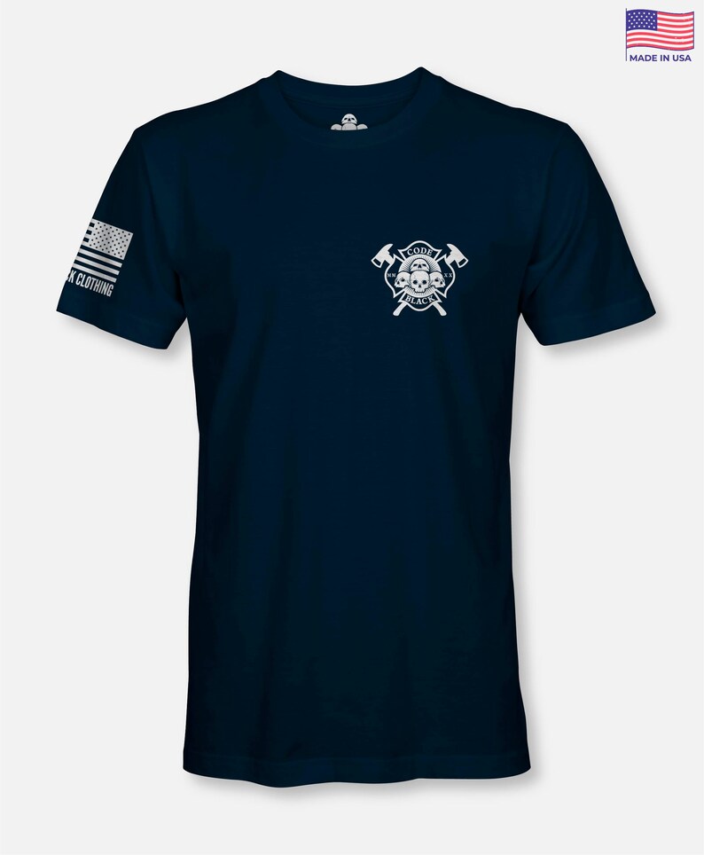 Los Angeles County Paramedic T Shirt Navy color Front Line Graphic Tee Gift Hero Uniform EMS T-Shirt First Responder Shirt