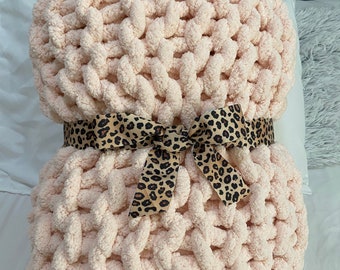 Chunky Knit Blanket