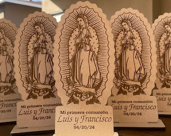 Recuerdos De Primera Comunion Wooden Favors- Primera comunion recuerdos - First Communion Favors - Bautizo recuerdo - Centro De Mesa