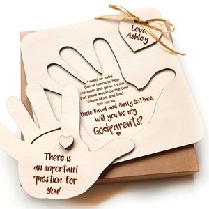 Godparents Proposal | Padrinos Gift | Quieres Ser Mi | Padrino Gift | Madrina Gift | Regalos De Padrinos | Customizable