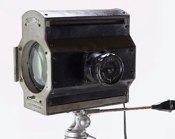 Vintage Duwico Stage Light/ Craig Thalhammer Film Camera Tripod