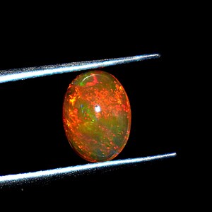 lot 6 pcs Code-G-65 Ethopion Fire Opal Faceted pear shape