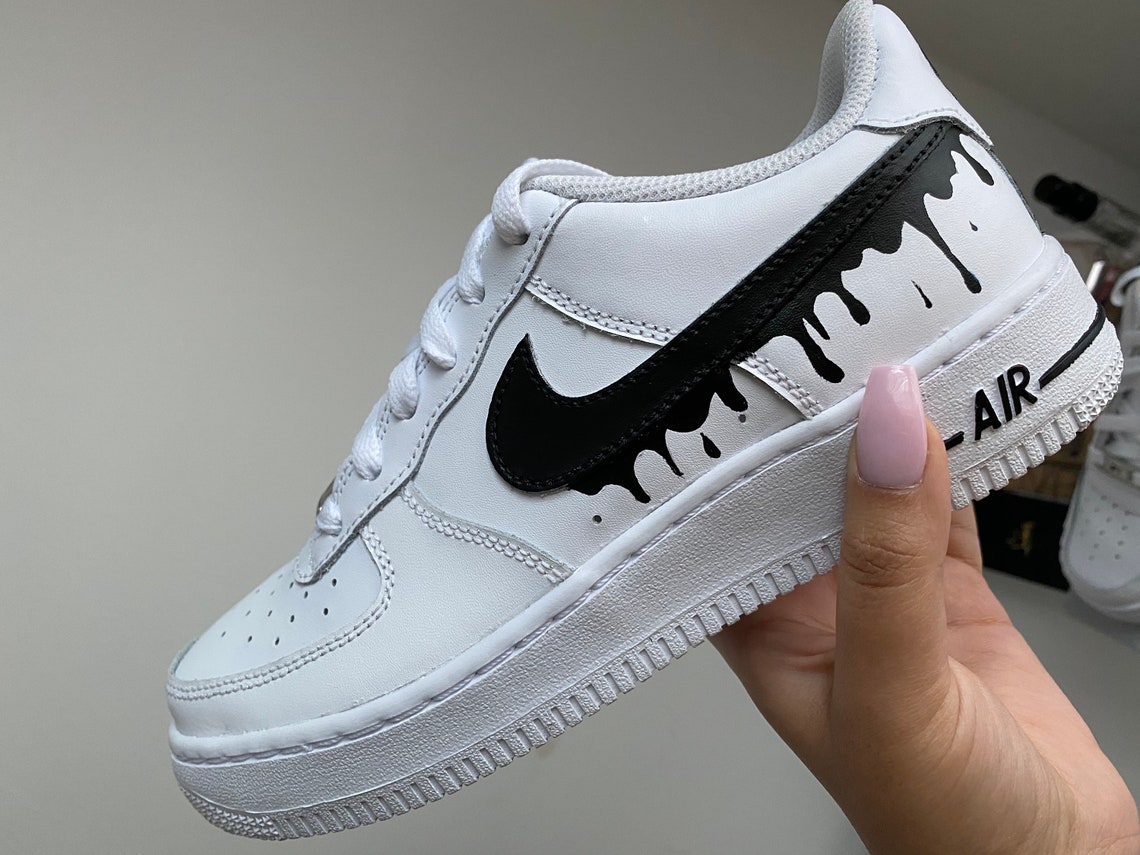 personalised white air force