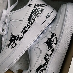 3D Nike Drip Air Force 1 / Custom Nike Air Force 1 / Pintura | Etsy España