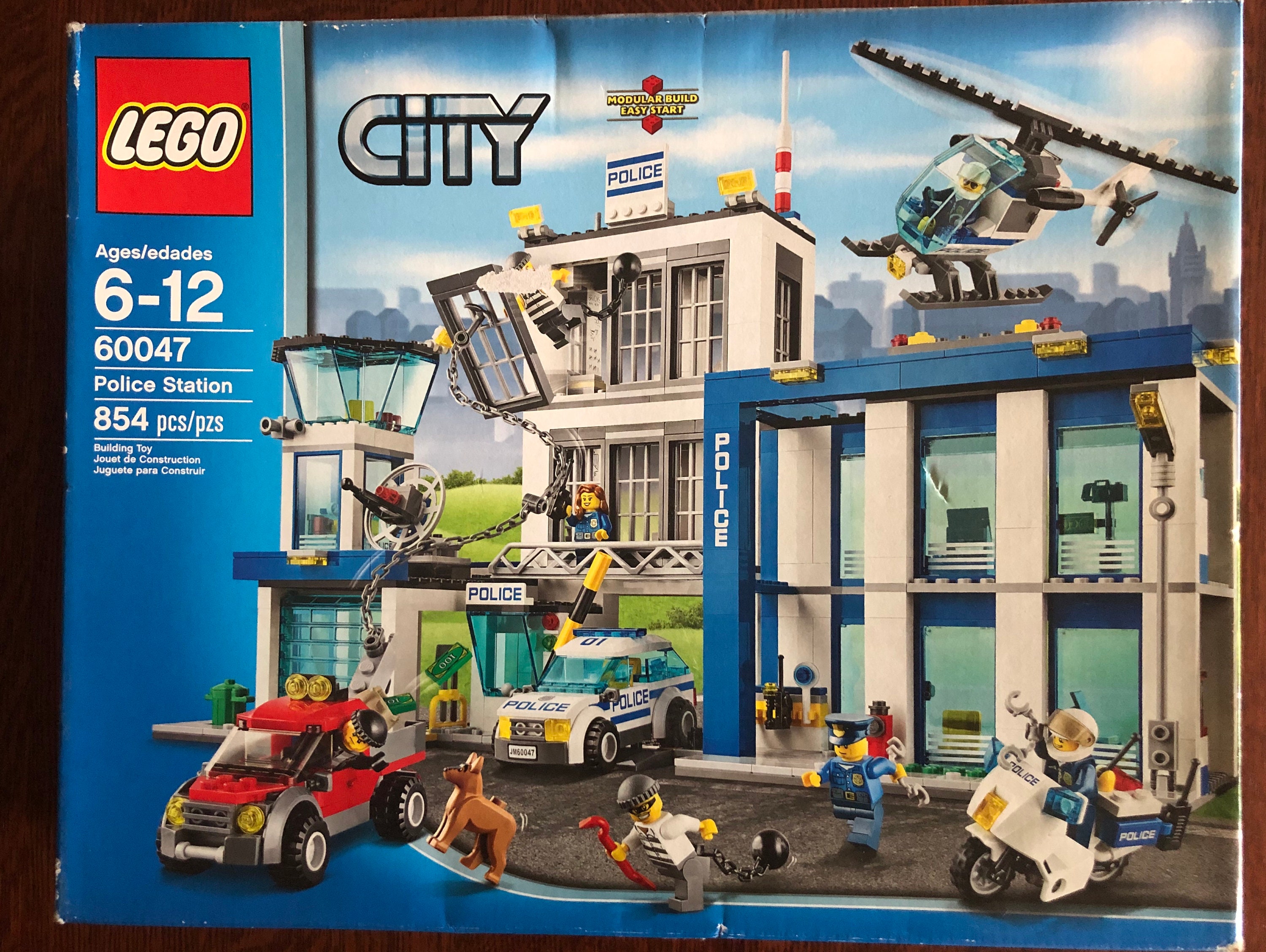 modbydeligt høst Sydamerika LEGO CITY 60047 Police Station 854 Pcs/pzs New in Box - Etsy