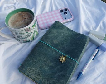 Agenda in vera pelle formato A5