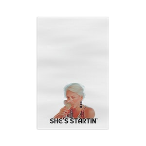 RHONY Dorinda Soft Tea Towel