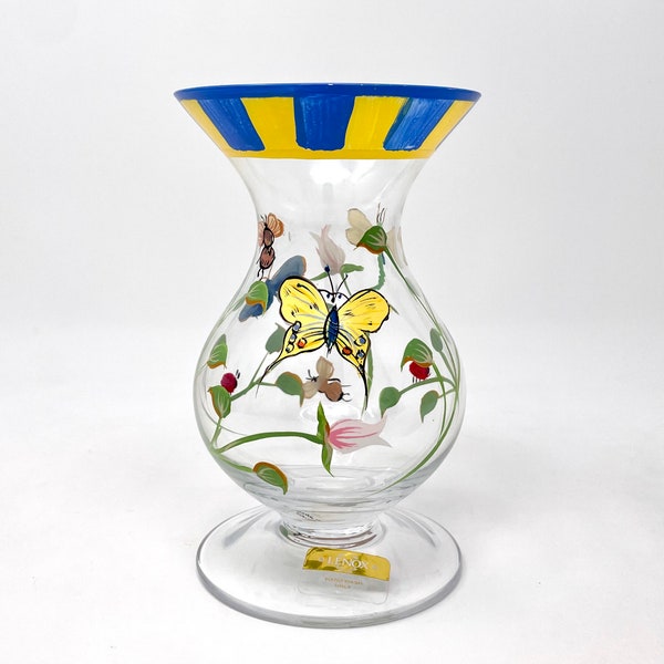 Lenox Butterfly Meadow Vase Etsy