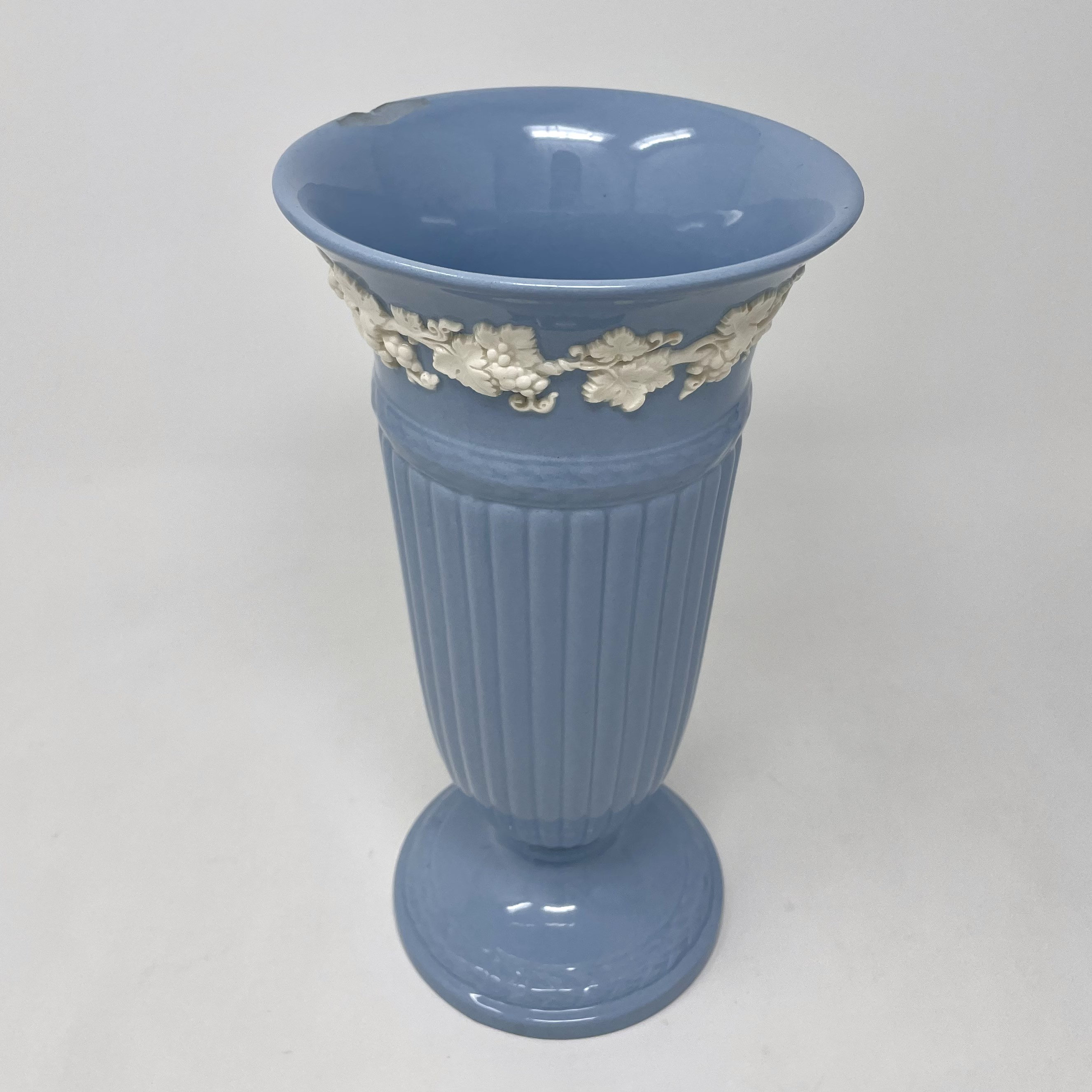 Vintage Wedgwood Embossed Queensware Cream on Lavender Plain Etsy